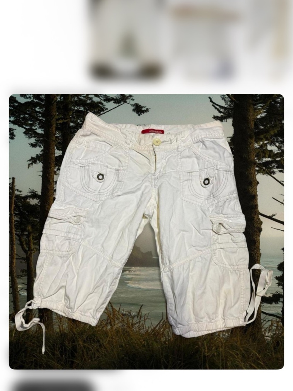 UNIONBAY White Women's Cargo Shorts
